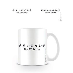 Friends - (Logo White) Mug i gruppen VI TIPSER / Fredagsutgivelser / 2025-10-31 hos Bengans Skivbutik AB (3778789)