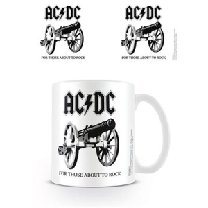 AC/DC - Those About To Rock Coffee Mug i gruppen MERCHANDISE / Kopp / Heavy Metal hos Bengans Skivbutik AB (3778793)