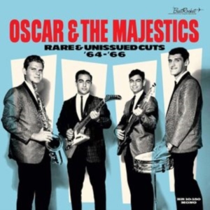 Oscar & The Majestics - Rare & Unissued Cuts '64-'66 (Red V i gruppen VINYL / Pop-Rock hos Bengans Skivbutik AB (3782435)