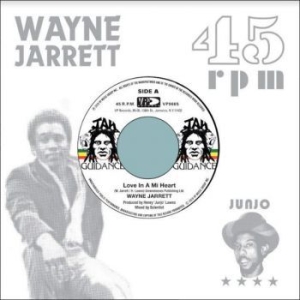 Jarret Wayne / Roots Radics - Love In A Mi Heart / Blood On His L i gruppen VINYL hos Bengans Skivbutik AB (3788357)
