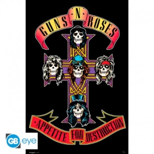 Guns N Roses - Appetite Poster 91,5x61 i gruppen MERCHANDISE / Poster / Heavy Metal hos Bengans Skivbutik AB (3790809)