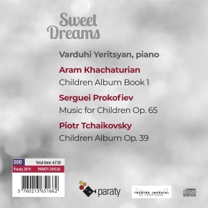 Varduhi Yeritsyan - Sweet Dreams i gruppen CD hos Bengans Skivbutik AB (3793779)