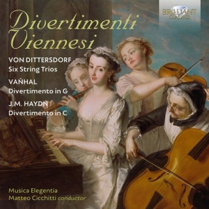 Von Dittersdorf Karl Ditters Hayd - Divertimenti Viennesi i gruppen CD / Klassisk hos Bengans Skivbutik AB (3799047)