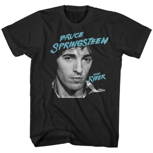 Bruce Springsteen - River 2016 Uni Bl T-Shirt i gruppen MERCHANDISE / T-shirt / Pop-Rock hos Bengans Skivbutik AB (3804725)