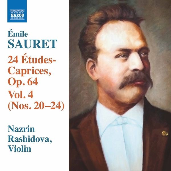 Sauret Émile - 24 Etudes-Caprices, Op. 64, Vol. 4: i gruppen CD / Klassisk hos Bengans Skivbutik AB (3807284)
