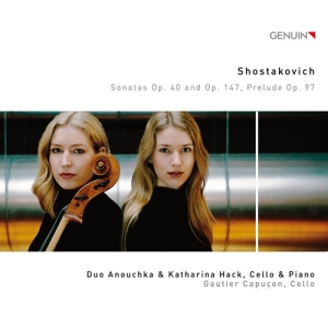 Shostakovich Dmitri - Sonatas Op. 40 And Op. 147 i gruppen CD hos Bengans Skivbutik AB (3808036)