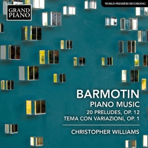 Barmotin Semyon - Piano Music - 20 Preludes, Op. 12 i gruppen CD hos Bengans Skivbutik AB (3811908)