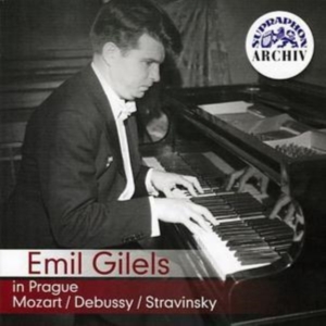 Mozart W A Debussy Claude Strav - Emil Gilels In Prague i gruppen Externt_Lager / Naxoslager hos Bengans Skivbutik AB (3812924)