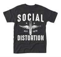 Social Distortion - T/S Winged Wheel (Xxl) i gruppen MERCHANDISE / T-shirt / Pop-Rock hos Bengans Skivbutik AB (3815421)