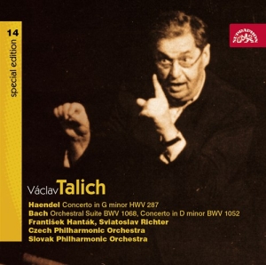 Händel Gf  Bach J S - Talich Special Edition 14. Händel: i gruppen Externt_Lager / Naxoslager hos Bengans Skivbutik AB (3815529)