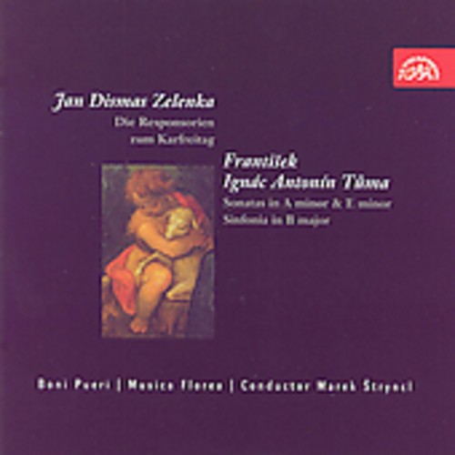 Zelenka J D Tuma F I A - Die Responsorien, Sonatas, Sinfonia i gruppen CD / Klassisk hos Bengans Skivbutik AB (3815531)
