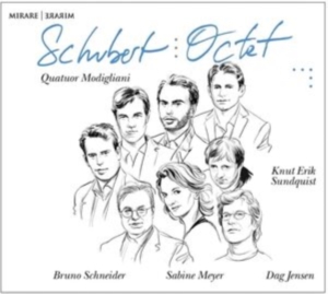 Quatuor Modigliani - Schubert Octet i gruppen CD / Klassisk,Annet hos Bengans Skivbutik AB (3815996)