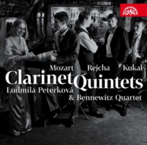 Rejcha Antonín Mozart W A Kukal - Clarinet Quintets i gruppen Externt_Lager / Naxoslager hos Bengans Skivbutik AB (3816679)