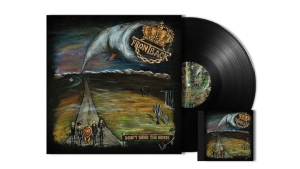 Frontback - Dont Mind The Noise (Black Lp + Cd) i gruppen VINYL / Metal,Svensk Musikkk hos Bengans Skivbutik AB (3817251)