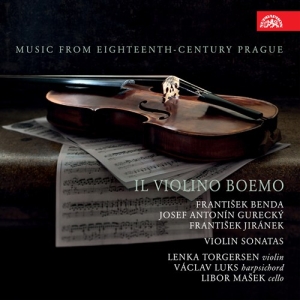 Benda František Jiránek Františe - Il Violino Boemo. Music From Eighte i gruppen Externt_Lager / Naxoslager hos Bengans Skivbutik AB (3817279)