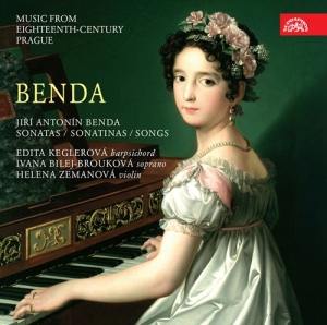 Benda Jirí Antonín - Sonatas, Sonatinas, Songs. Music Fr i gruppen CD hos Bengans Skivbutik AB (3817284)