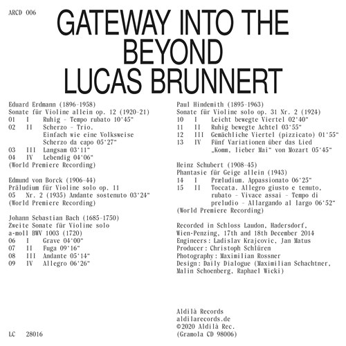 Various - Gateway Into The Beyond i gruppen CD / Toppselgere hos Bengans Skivbutik AB (3824087)