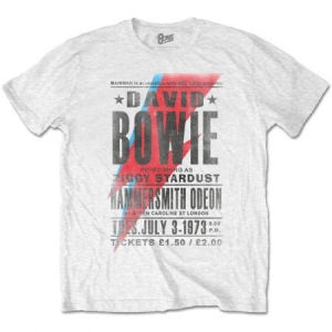 David Bowie - T-shirt - Hammersmith Odeo -   i gruppen Merchandise hos Bengans Skivbutik AB (3826310r)