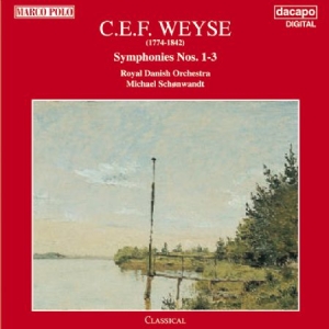 Weyse Christoph Ernst Friedri - Symfoni Nr 1 i gruppen CD / Klassisk hos Bengans Skivbutik AB (3827083)