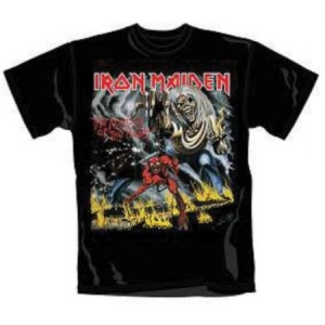Iron Maiden -  T-shirt - Number of the Beast (Men Blac i gruppen Merchandise hos Bengans Skivbutik AB (3827606r)