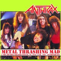 Anthrax - Metal Trashing Mad Live Dallas 1987 i gruppen VINYL / Toppselgere hos Bengans Skivbutik AB (3832619)