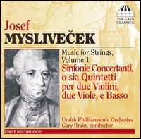 Myslivecek - Music For Strings 1 i gruppen CD hos Bengans Skivbutik AB (3837524)