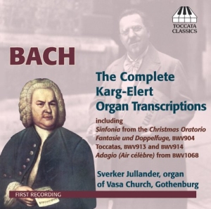 Bach/Karg-Elert - Organ Transcriptions i gruppen Externt_Lager / Naxoslager hos Bengans Skivbutik AB (3837590)
