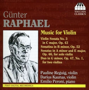 Raphael - Music For Violin i gruppen CD hos Bengans Skivbutik AB (3837594)