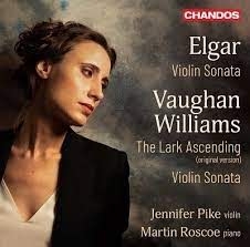 Elgar Edward Vaughan Williams Ra - Violin Sonatas & The Lark Ascending i gruppen CD / Klassisk hos Bengans Skivbutik AB (3838205)