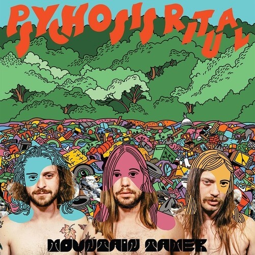 Mountain Tamer - Psychosis Ritual (Orange / Green Vi i gruppen VINYL / Rock hos Bengans Skivbutik AB (3838839)