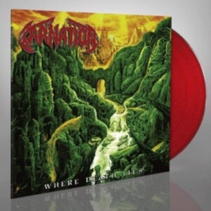 Carnation - Where Death Lies (Clear Red Vinyl) i gruppen VINYL / Metal hos Bengans Skivbutik AB (3840318)