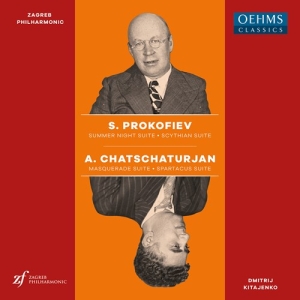 Aram Chatschaturjan Sergei Prokofi - Summer Night Suite Scythian Suite i gruppen Externt_Lager / Naxoslager hos Bengans Skivbutik AB (3840785)