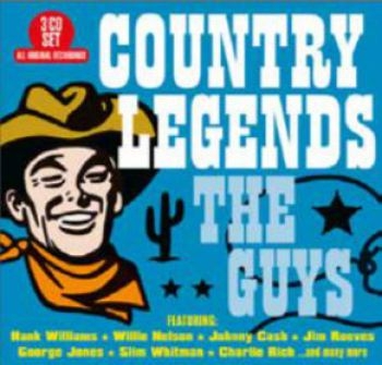 Various Artists - Country Legends - Guys i gruppen CD / Toppselgere hos Bengans Skivbutik AB (3846207)