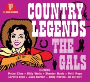 Various Artists - Country Legends - The Gals i gruppen Labels /  hos Bengans Skivbutik AB (3846208)