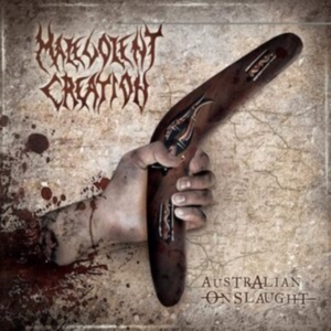 Malevolent Creation - Australian Onslaught i gruppen VINYL / Metal hos Bengans Skivbutik AB (3847259)