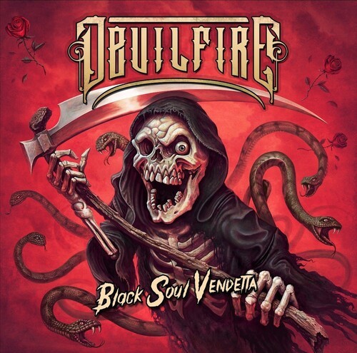 Devilfire - Black Soul Vendetta i gruppen VINYL / Rock hos Bengans Skivbutik AB (3847261)