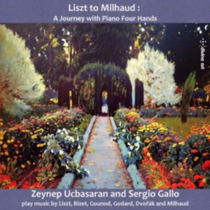 Various - Liszt To Milhaud: A Journey With Pi i gruppen Externt_Lager / Naxoslager hos Bengans Skivbutik AB (3847516)