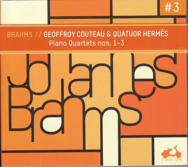 Johannes Brahms - Three Piano Quartets i gruppen CD / Klassisk hos Bengans Skivbutik AB (3848641)
