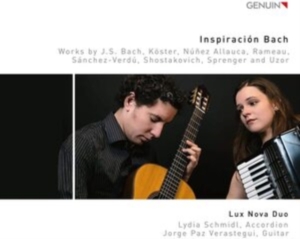 Various - Inspiración Bach - Works By Bach, N i gruppen CD hos Bengans Skivbutik AB (3848662)