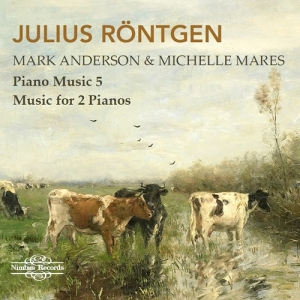 Rontgen Julius - Piano Music, Vol. 5 - Music For 2 P i gruppen CD / Klassisk hos Bengans Skivbutik AB (3852991)