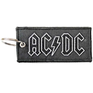 Ac/Dc - Keychain: Logo (Double Sided) i gruppen MERCHANDISE / Nøkkelring / Heavy Metal hos Bengans Skivbutik AB (3880828)