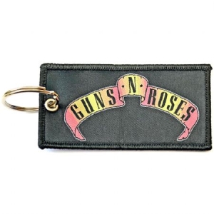 Guns N' Roses - Guns N' Roses Keychain: Scroll Logo (Dou i gruppen Merchandise hos Bengans Skivbutik AB (3880835)