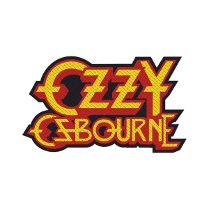 Ozzy Osbourne - Logo Cut-Out Standard Patch i gruppen MERCHANDISE / Merch / Metal hos Bengans Skivbutik AB (3880862)
