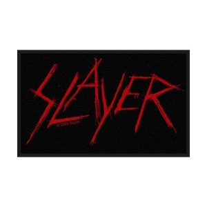 Slayer - Scratched Logo Standard Patch i gruppen MERCHANDISE / Merch / Metal hos Bengans Skivbutik AB (3881347)