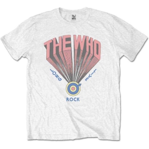 The Who - Long Live Rock Uni Wht T-Shirt  (XL) i gruppen MERCHANDISE / T-shirt / Pop-Rock hos Bengans Skivbutik AB (3881436)