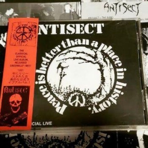 Antisect - Peace Is Better Than A Place In His i gruppen CD hos Bengans Skivbutik AB (3896282)
