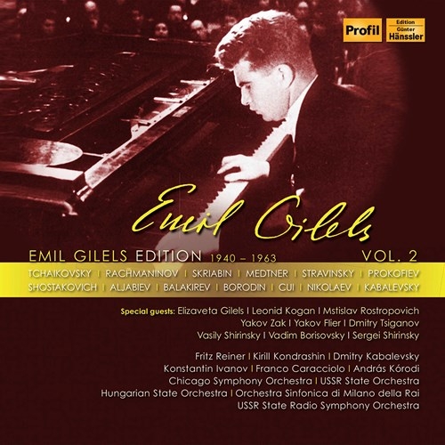 Various - Emil Gilels Edition, Vol. 2 (15 Cd) i gruppen CD hos Bengans Skivbutik AB (3902316)