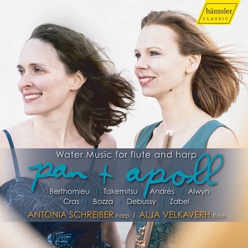 Various - Pan & Apoll: Water Music For Flute i gruppen Externt_Lager / Naxoslager hos Bengans Skivbutik AB (3903773)
