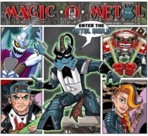 Magic O Metal - Enter The Metal Realm i gruppen CD / Metal hos Bengans Skivbutik AB (3910680)