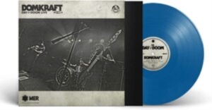 Domkraft - Day Of Doom Live (Blue Vinyl Lp) i gruppen VINYL / Metal,Svensk Musikkk hos Bengans Skivbutik AB (3913854)